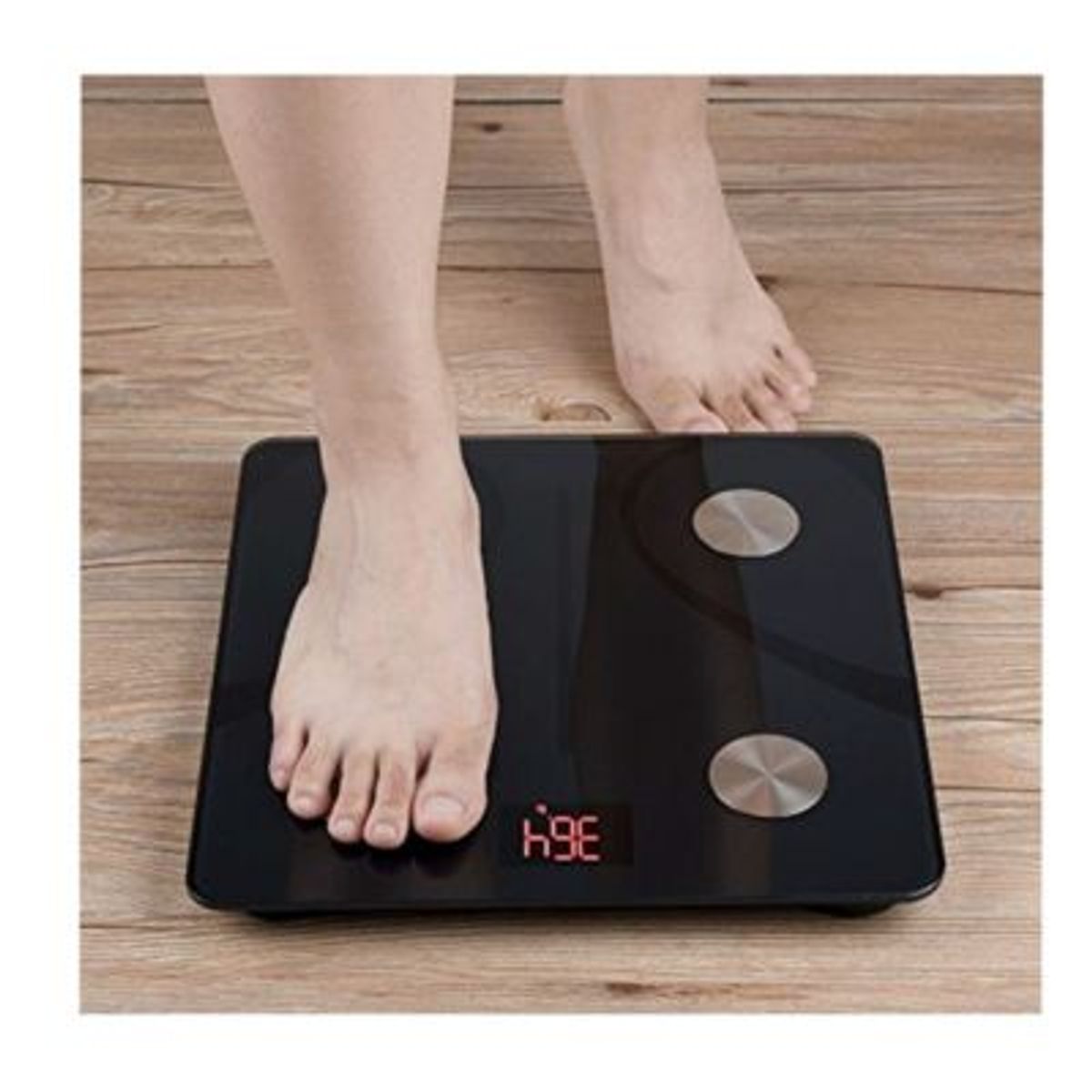 PERSONAL SCALE - Balanza Digital Inteligente 12 Lecturas Negro