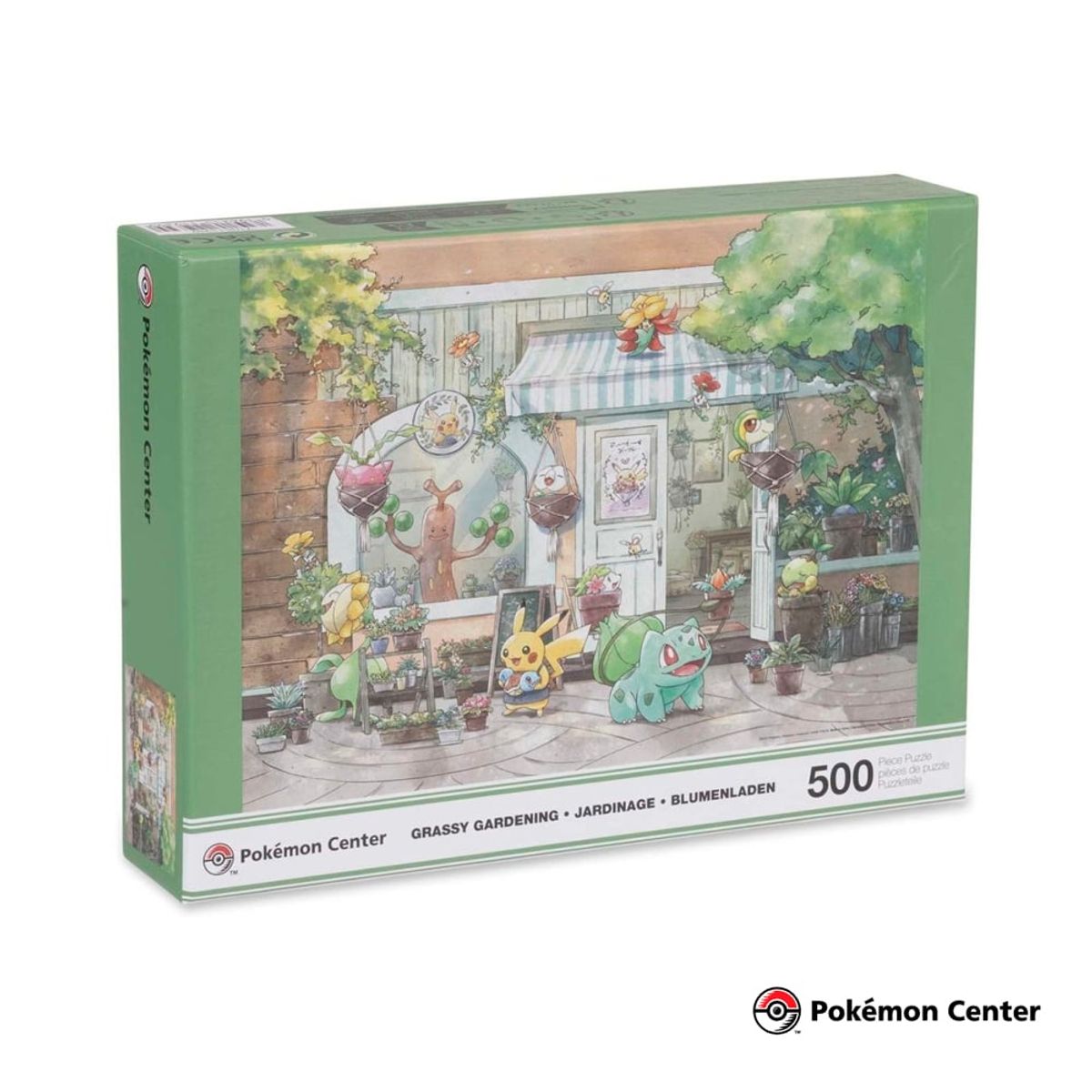 POKEMON - Pokemon Center Rompecabeza Grassy Gardening 500 piezas