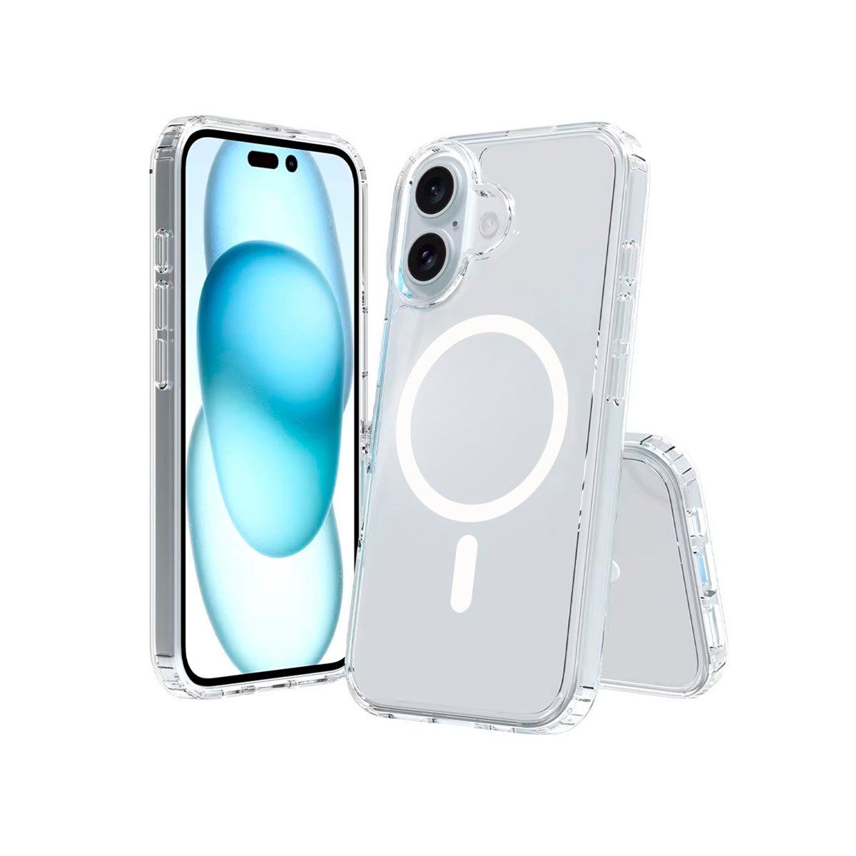 GENERICO - Case Clear Con Magsafe Para el Iphone 16 Plus