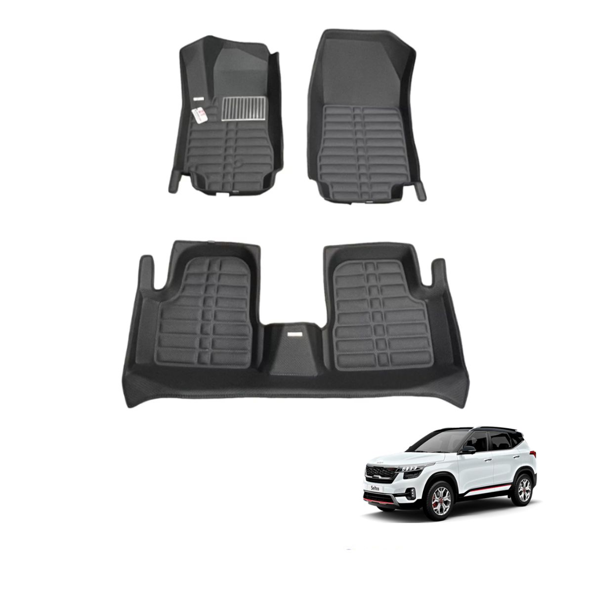 GENERICO - "   PISO ALFOMBRA   TOYOTA AVANZA 2020-2021 TERMOFORMADAS "