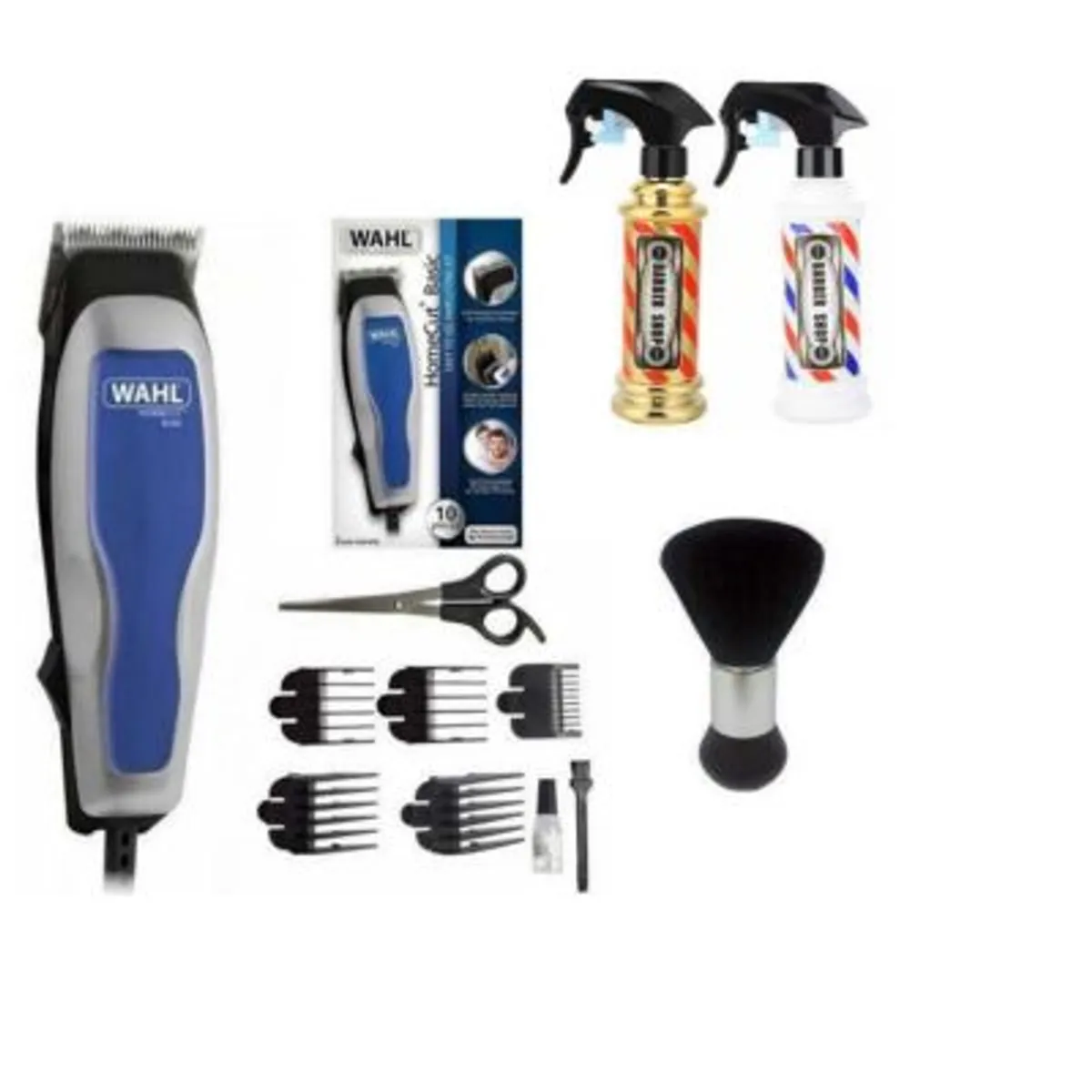 WAHL - Recortador de cabello Homecut Basic + Bota Pelo y Rociador WAHL