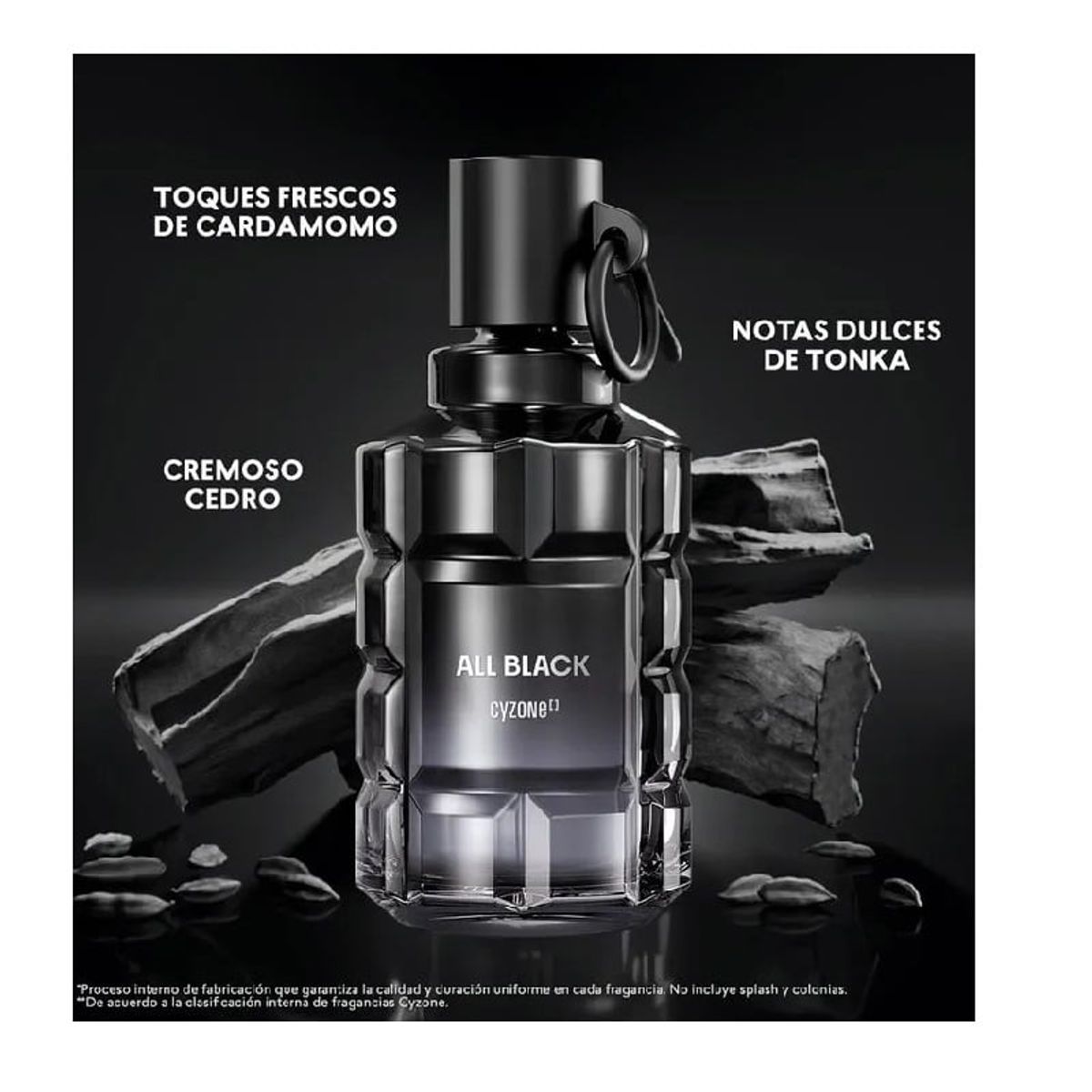 CYZONE - Perfume All Black de Hombre - Cyzone