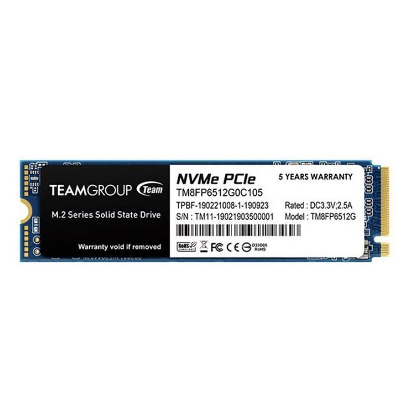 TEAM GROUP - Disco SSD team group MP33 M2 512GB pcie dc 33v