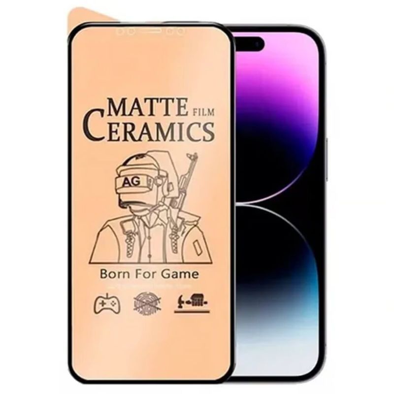 GENERICO - Mica de Ceramica Mate Para iPhone 15 Plus