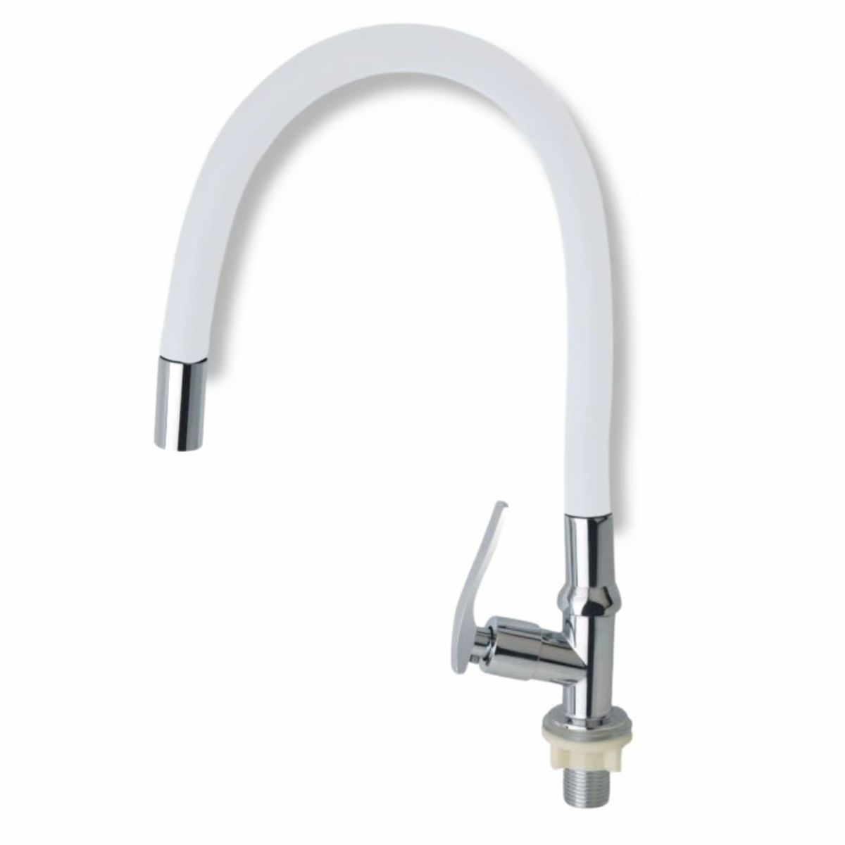 C AND A TOOLS - Llave de Lavadero Flexible blanco