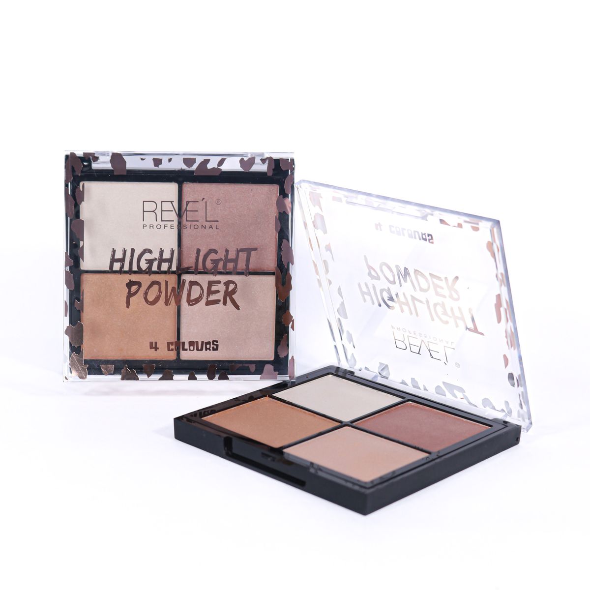 REVE'L PROFESSIONAL - HIGHLIGHT POWDER 4 COLOURS TONO 1