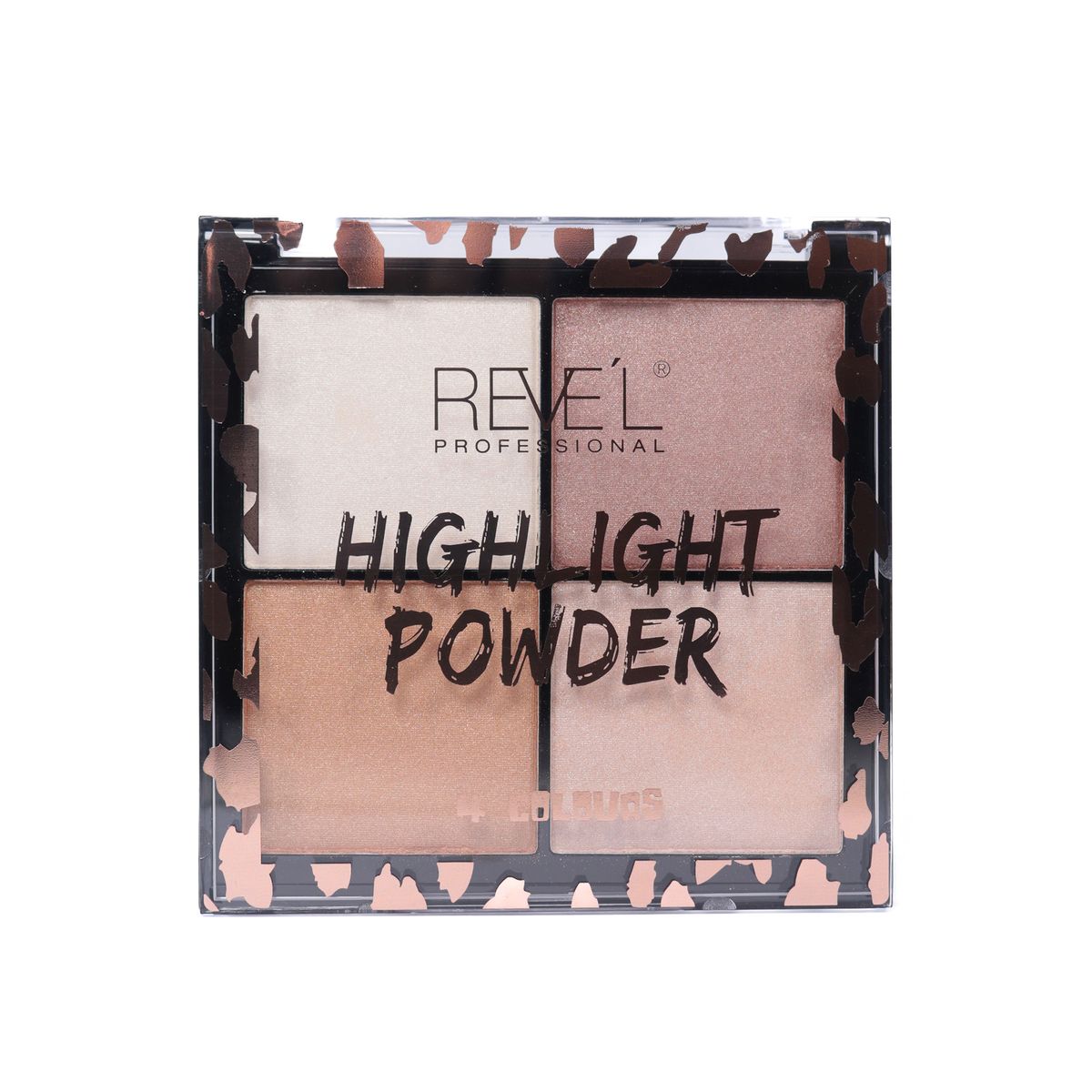 REVE'L PROFESSIONAL - HIGHLIGHT POWDER 4 COLOURS TONO 1