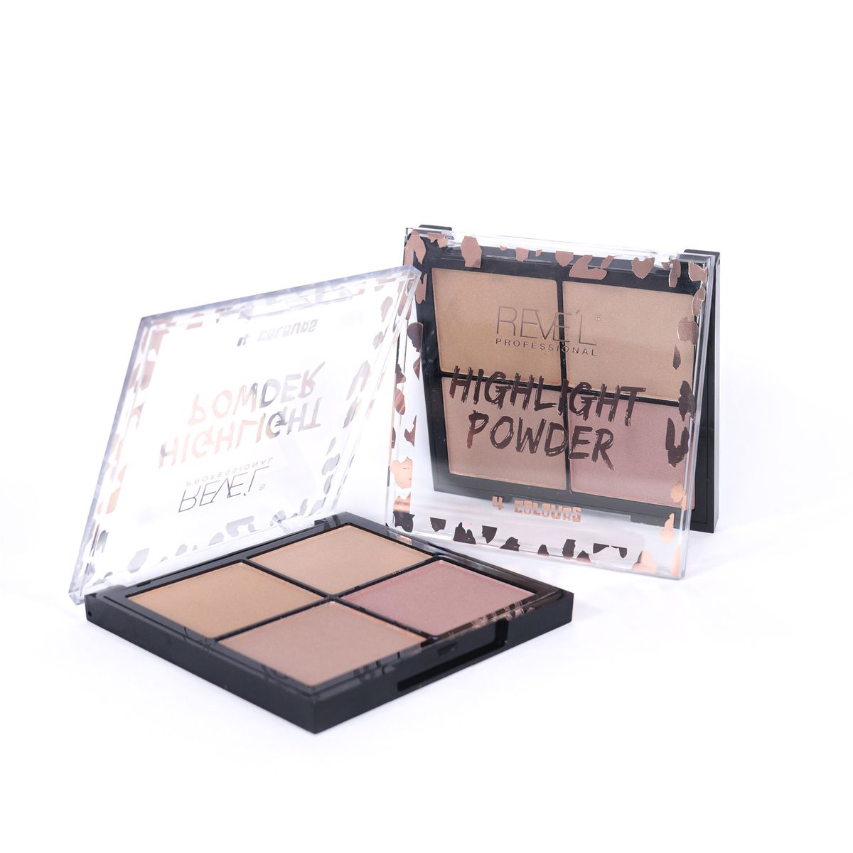 REVE'L PROFESSIONAL - HIGHLIGHT POWDER 4 COLOURS TONO 2