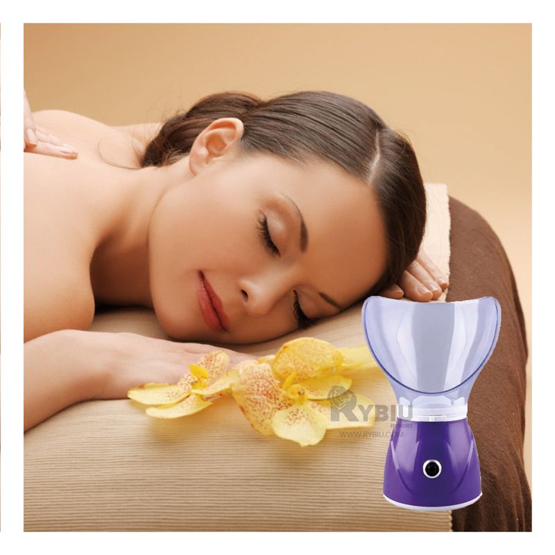 RYBIU IMPORT - Vaporizador Purificante Facial en Violeta Y+Papel de Regalo