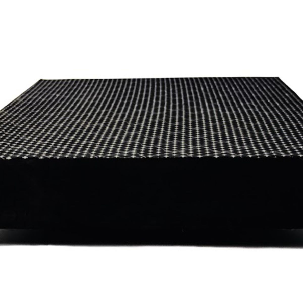 MUEBLES MACRUMO - Box Tarima Reforzado 2 Plz Negro Impermeable / Inc almohada