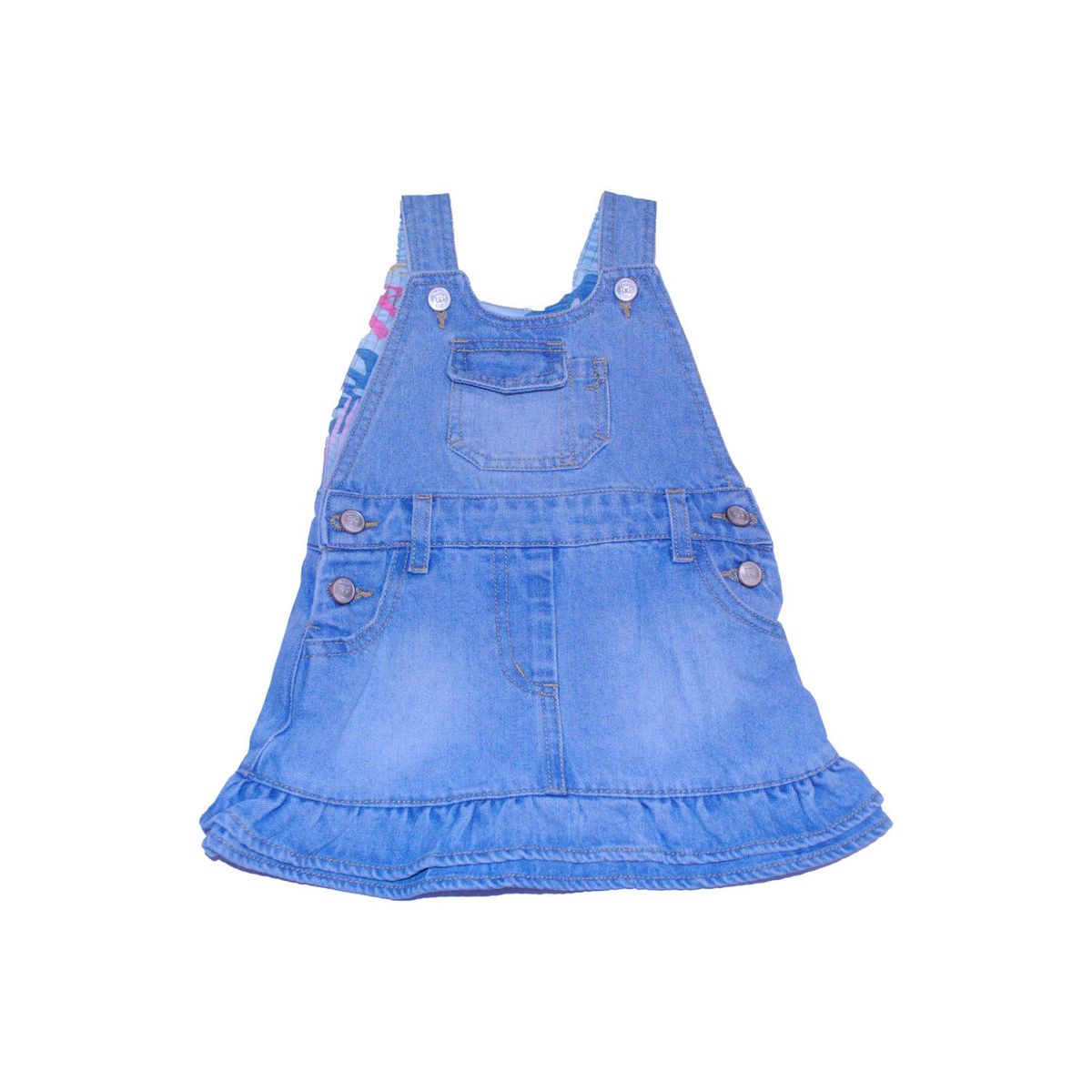 PILLIN - Overol Vestido Mezclilla PVW729 PILLIN