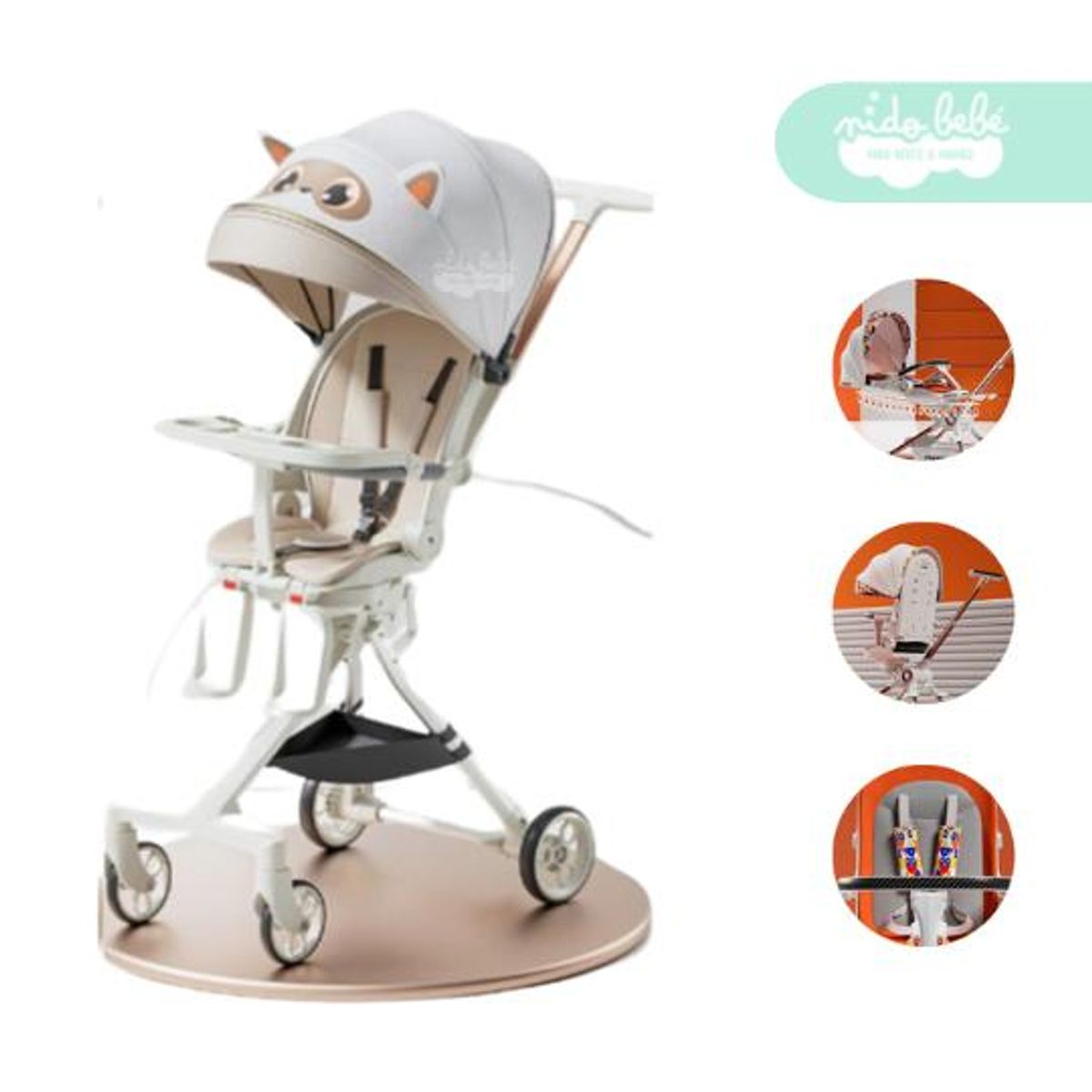 GENERICO - Carriola de bebe modelo Osito