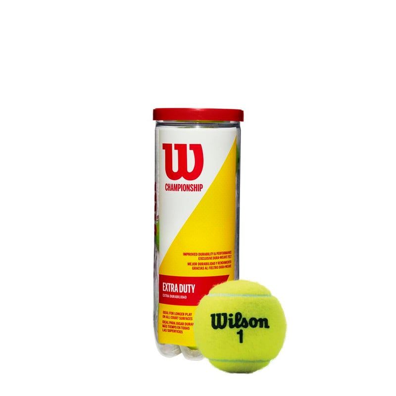WILSON - Pelota de Tenis Toda Cancha Championship Extra Duty - Wilson