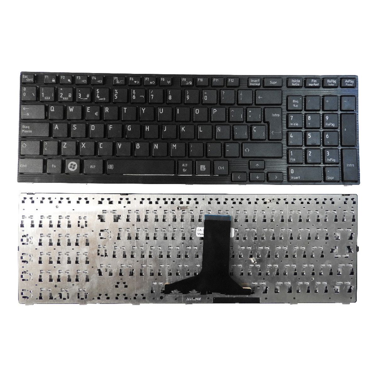 GENERICO - TECLADO PARA LAPTOP TOSHIBA NSK-TQ1GC A665 P500 A660