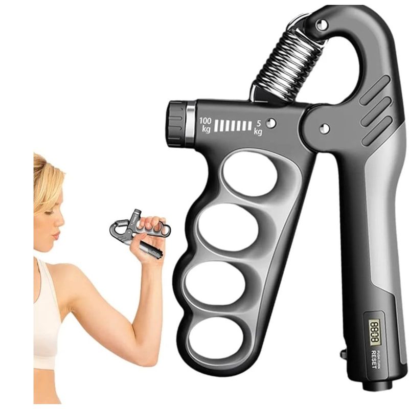 GENERICO - Hand Grip Color Negro  5kg 100kg