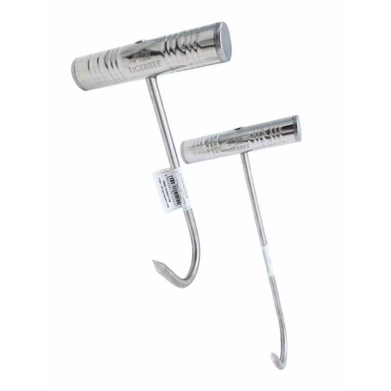 TIGERBEE - GANCHO PARA CARNES DE ACERO INOXIDABLE DE 30 CM