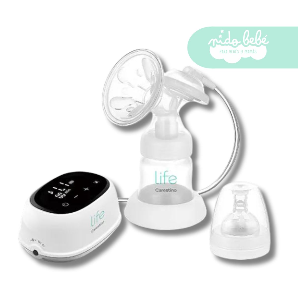 CARESTINO - Extractor de Leche Materna Eléctrico Carestino