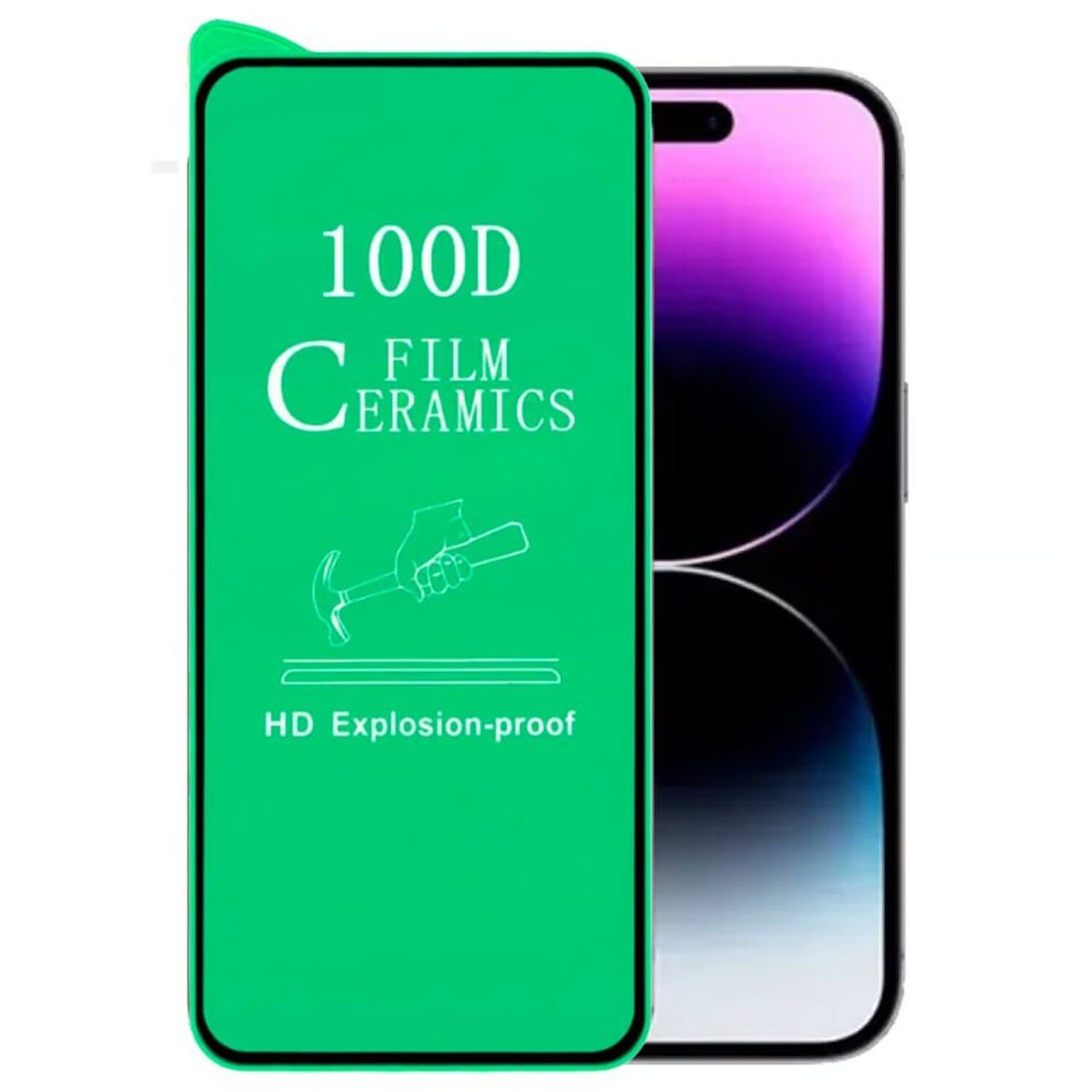 GENERICO - Mica de Ceramica HD Para iPhone 14 Pro Max