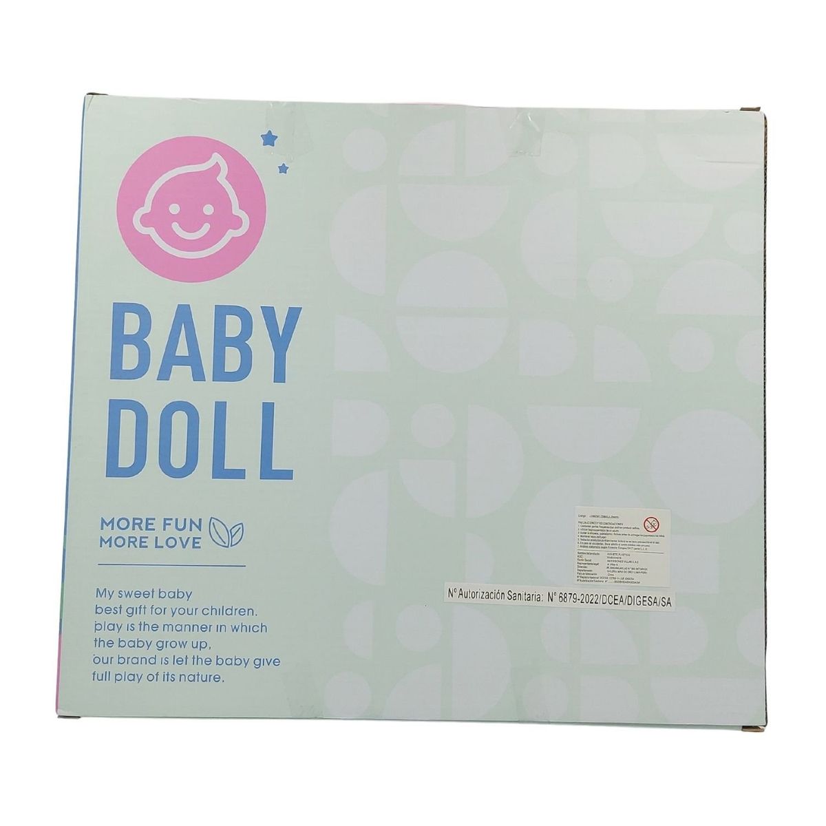 GENERICO - Baby Doll Baño + Set de baño Bebé