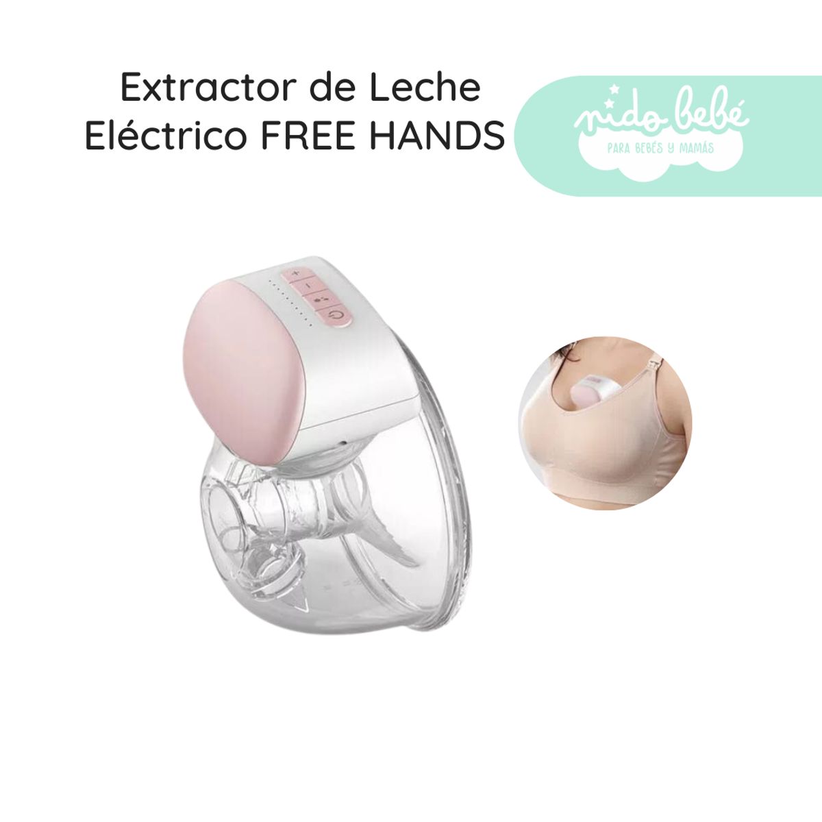 GENERICO - Extractor de Leche Materna Eléctrico Manos Libres B