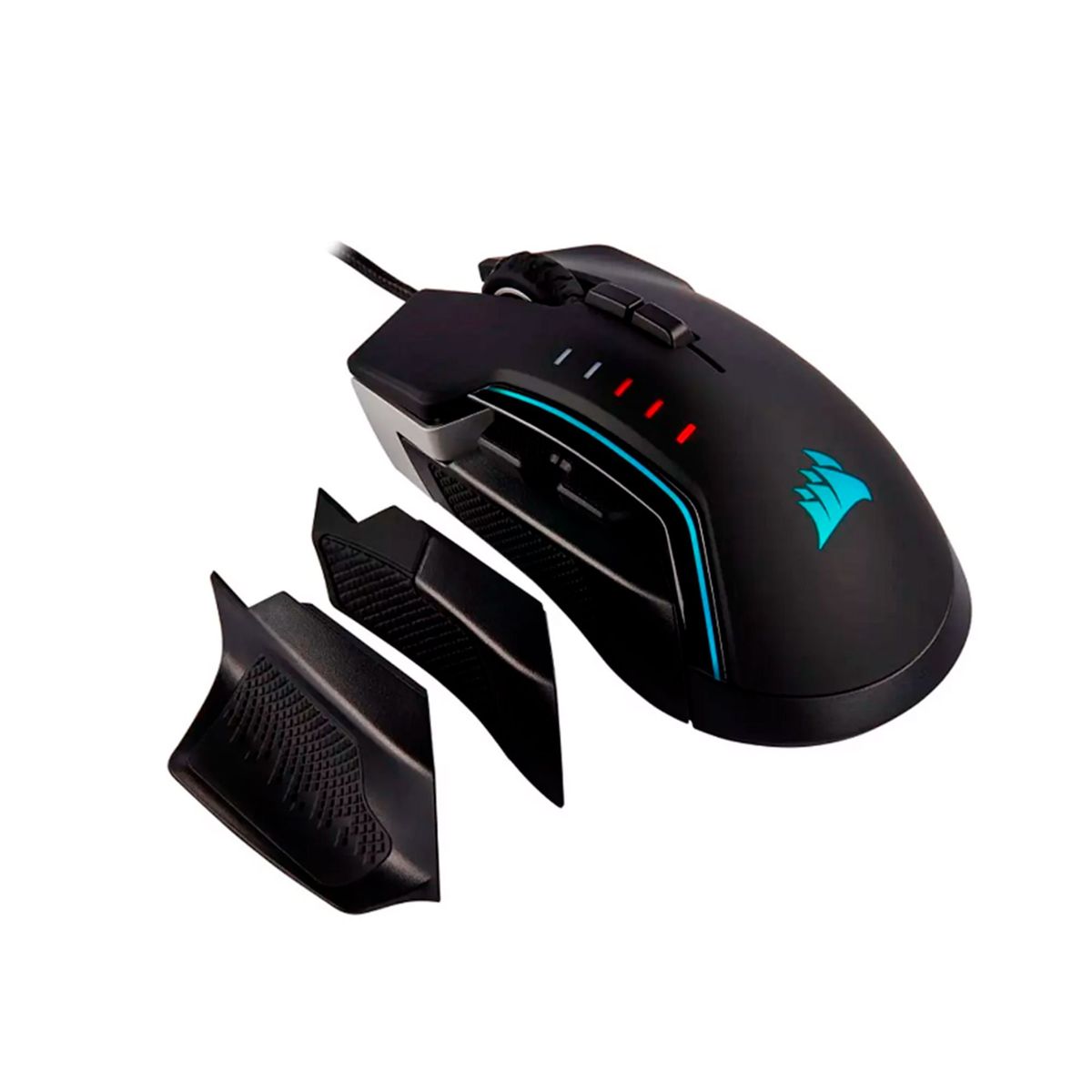 CORSAIR - MOUSE GAMER CORSAIR GLAIVE RGB PRO ALUMNIO NEGRO PN CH-9302311-NA