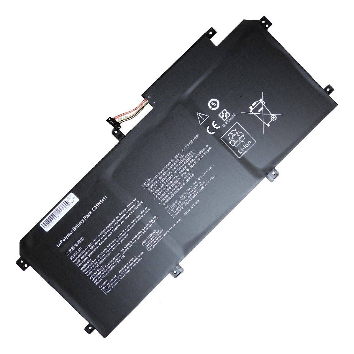 GENERICO - BATERIA PARA ASUS C31N1411 45Wh 114V 3 CELDAS UX305 UX305F UX305C