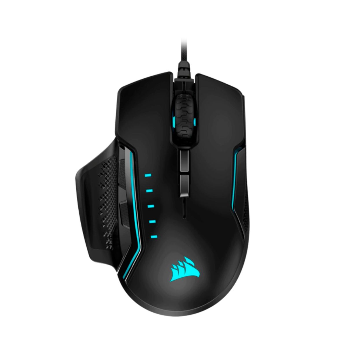 CORSAIR - MOUSE PARA JUEGOS CORSAIR GLAIVE RGB PRO NEGRO PN CH-9302211-NA