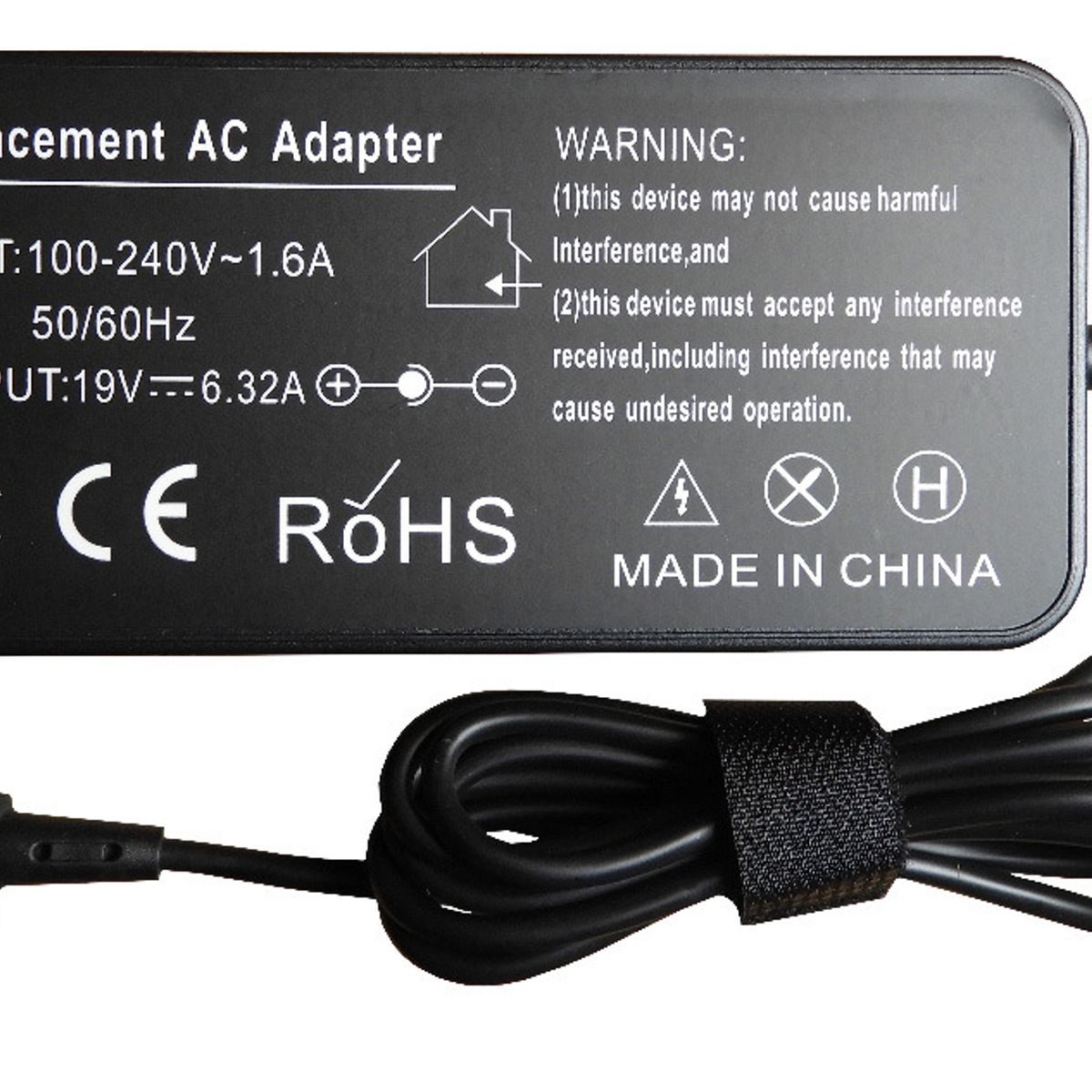 CARGADOR PARA ASUS 19V 632A 120W 6037 PUNTA AGUJA - PEQ, marca GENERICO - Foto Principal