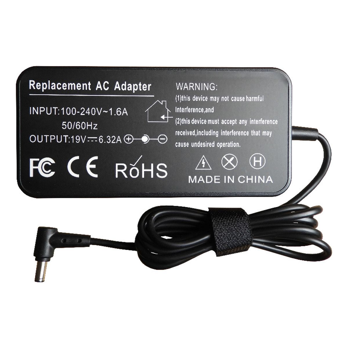 CARGADOR PARA ASUS 19V 632A 120W 6037 PUNTA AGUJA - PEQ, marca GENERICO - Foto Principal