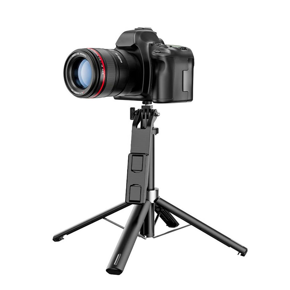 HOCO - Trípode Palo Selfie Hoco K21 Live Control Remoto 2 in 1 de 137m