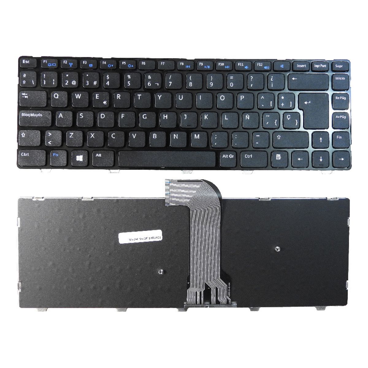 GENERICO - TECLADO PARA LAPTOP DELL 14 14R 3437 3421 14R 5421 5437 M431R