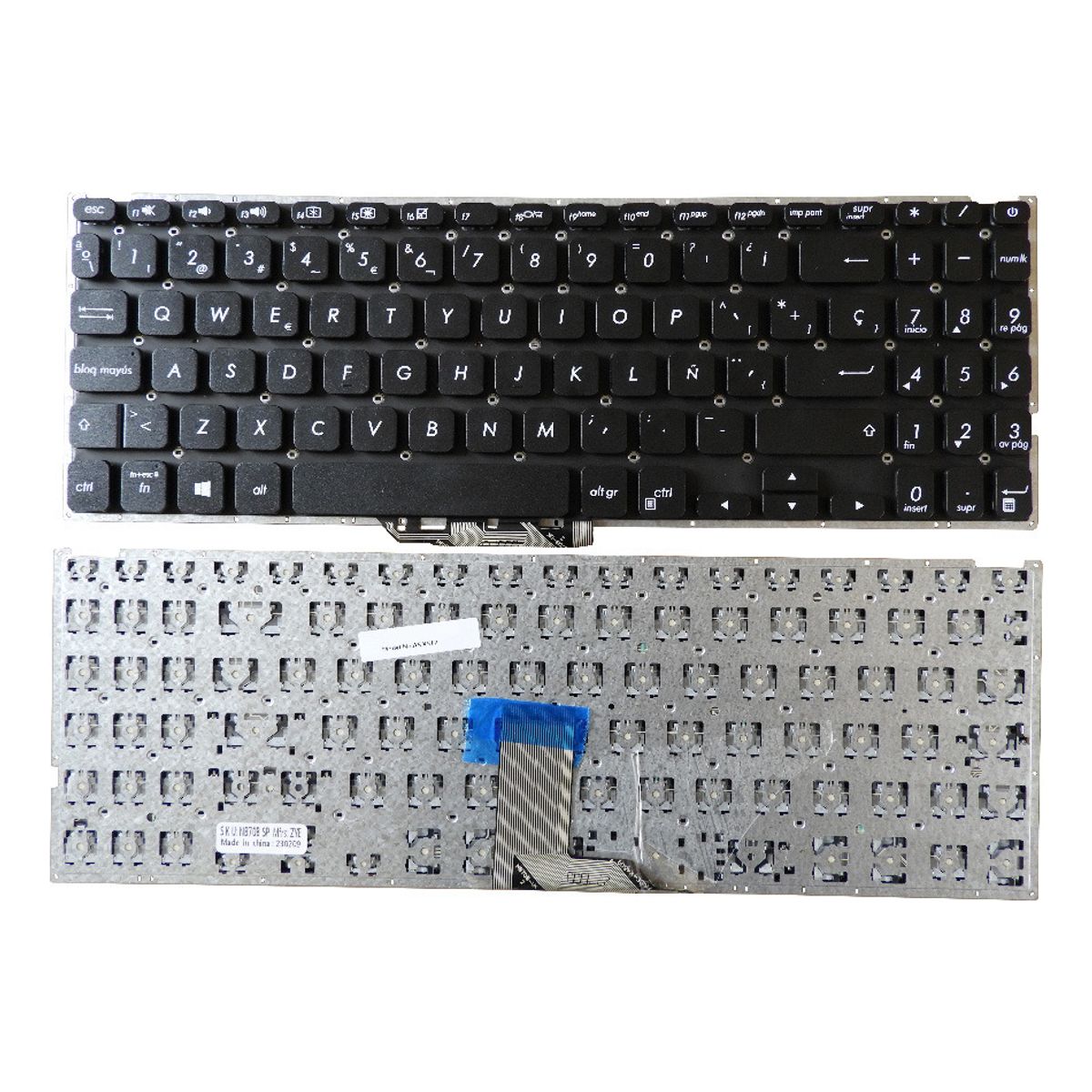 GENERICO - TECLADO PARA LAPTOP ASUS X512 X512D X512DA X512F X512U ESPAÑOL