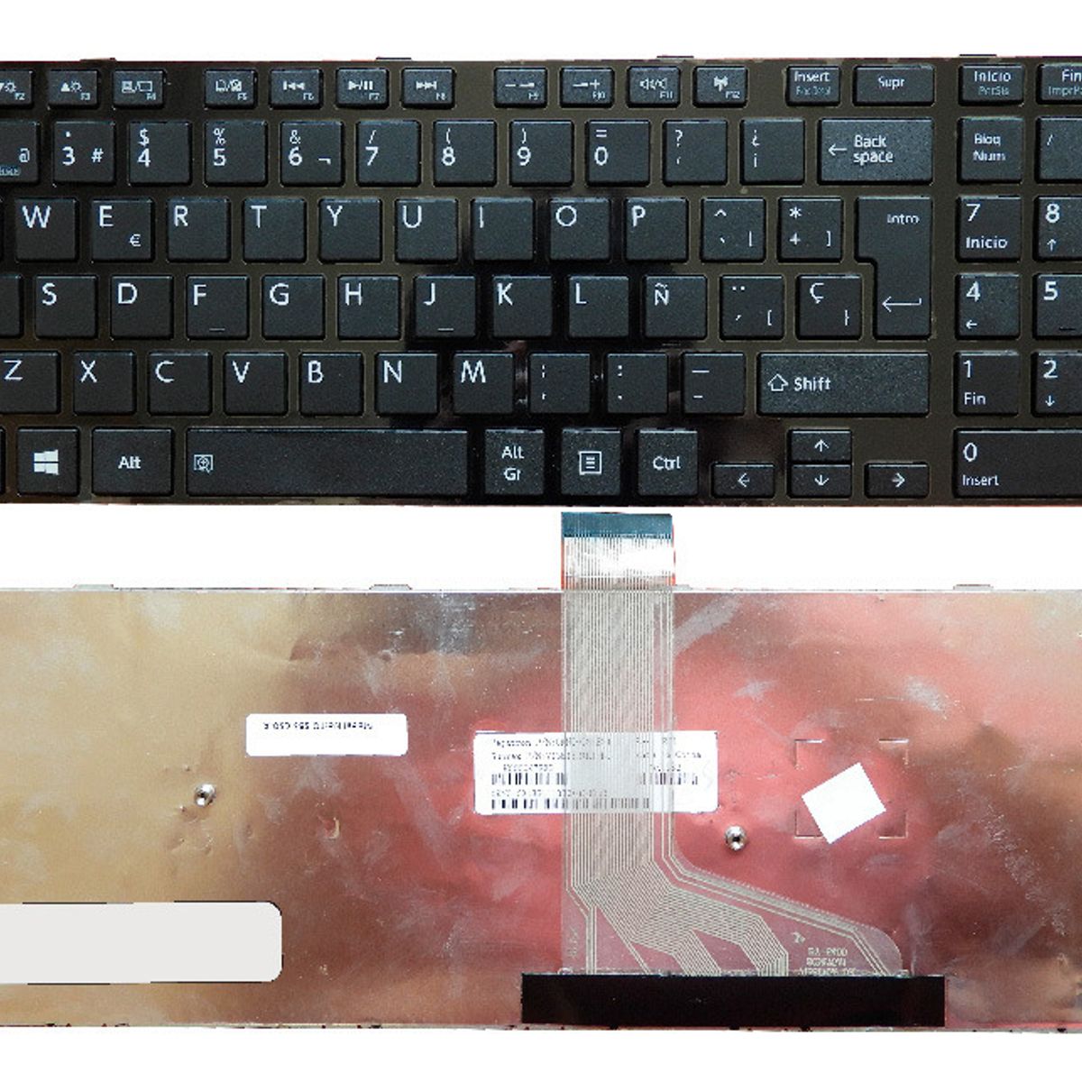 GENERICO - TECLADO PARA LAPTOP TOSHIBA S55 S55D S55T S55-A C50-A E55-A