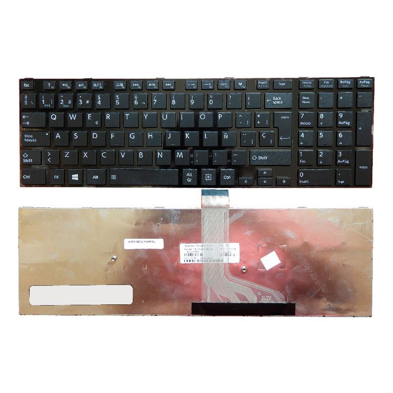 GENERICO - TECLADO PARA LAPTOP TOSHIBA S55 S55D S55T S55-A C50-A E55-A