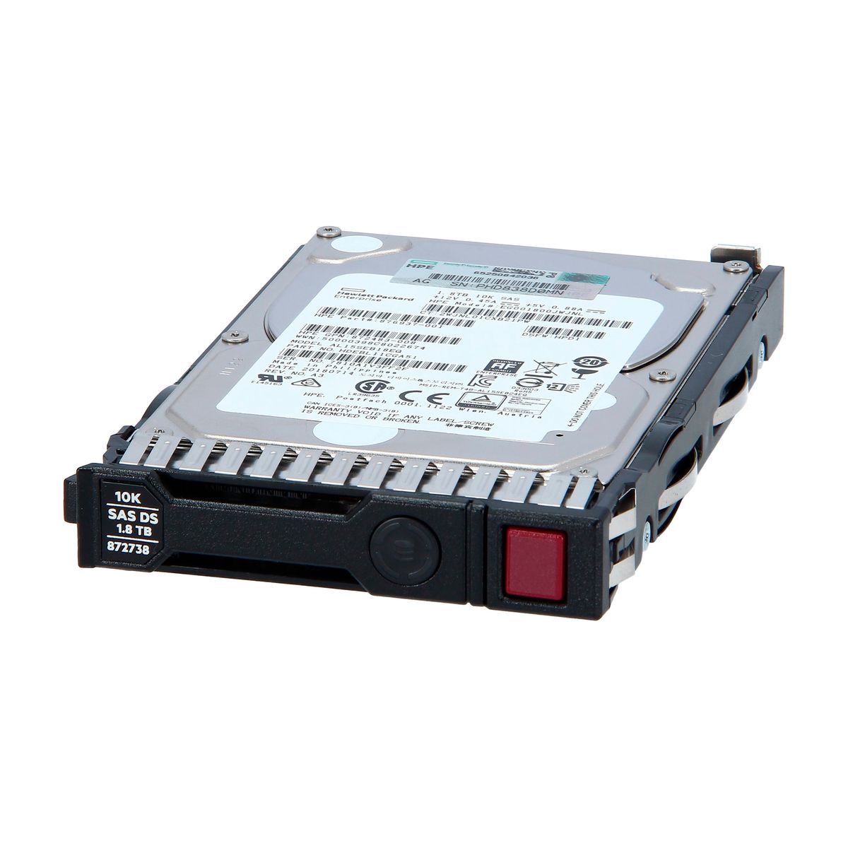 HP - DISCO DURO HPE 25 INTERNO 180TB SAS 10000RPM GRIS PN 872481-B21