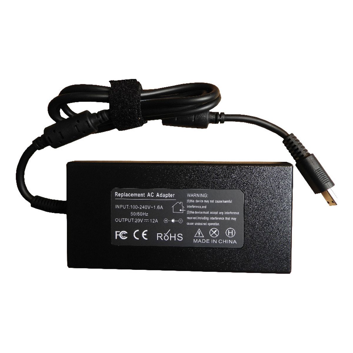 GENERICO - CARGADOR PARA MSI 20V 120A 240W PUNTA USB