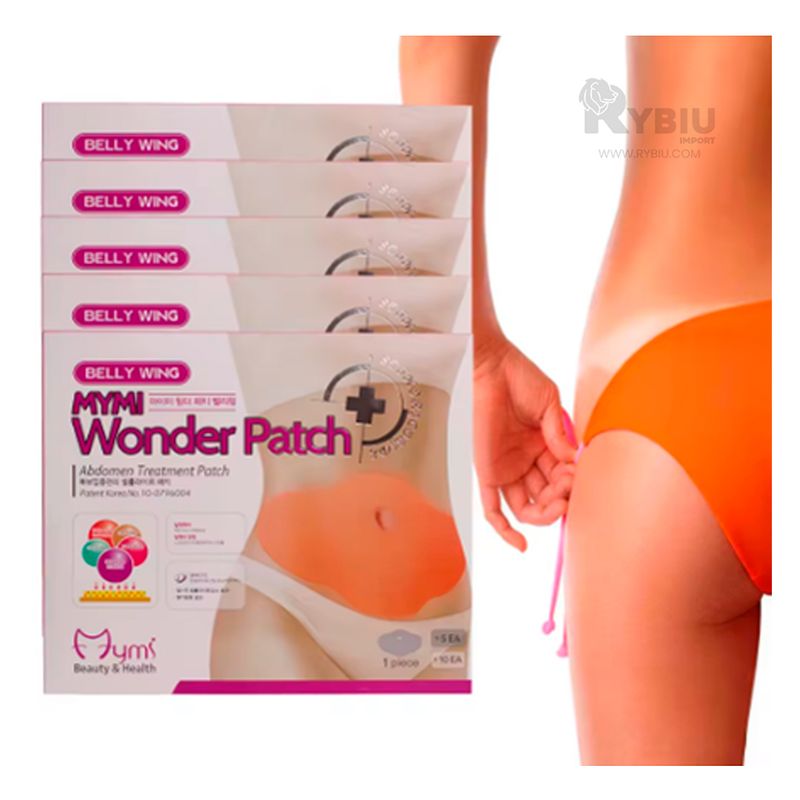 RYBIU IMPORT - Compresa Adelgazadora de Tono Beige Y+Banderitas Adhesivas