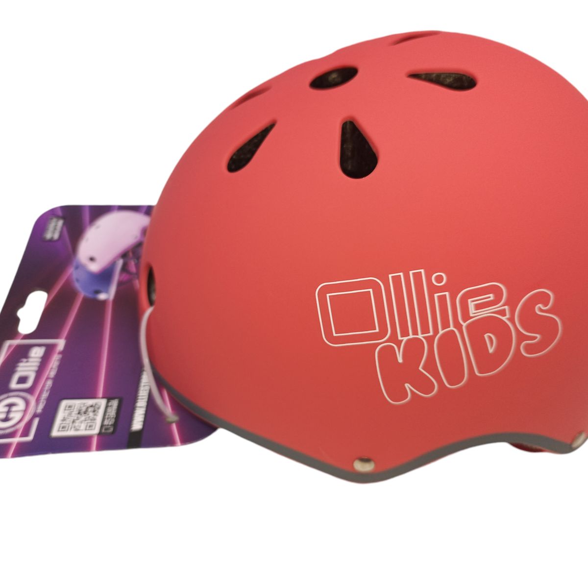 OLLIE - CASCO KIDS OLLIE XS ROJO