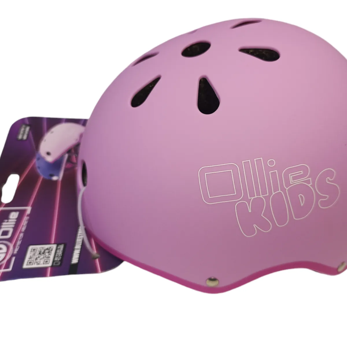 OLLIE - CASCO KIDS OLLIE XS ROSADO
