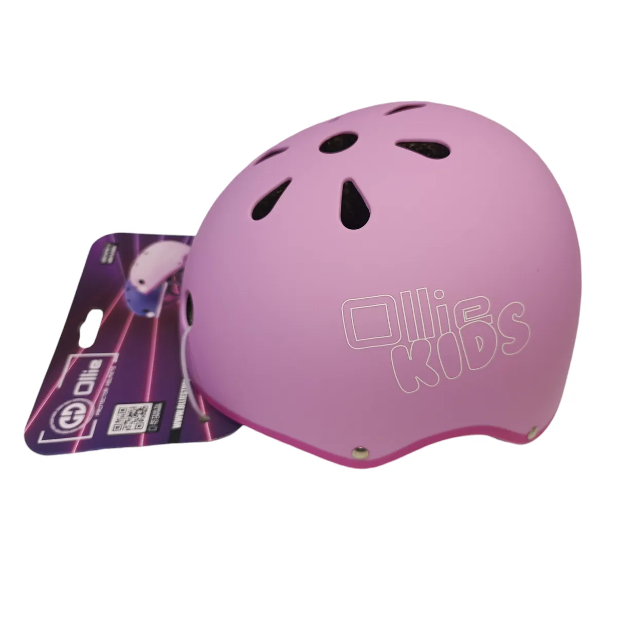 OLLIE - CASCO KIDS OLLIE XS ROSADO