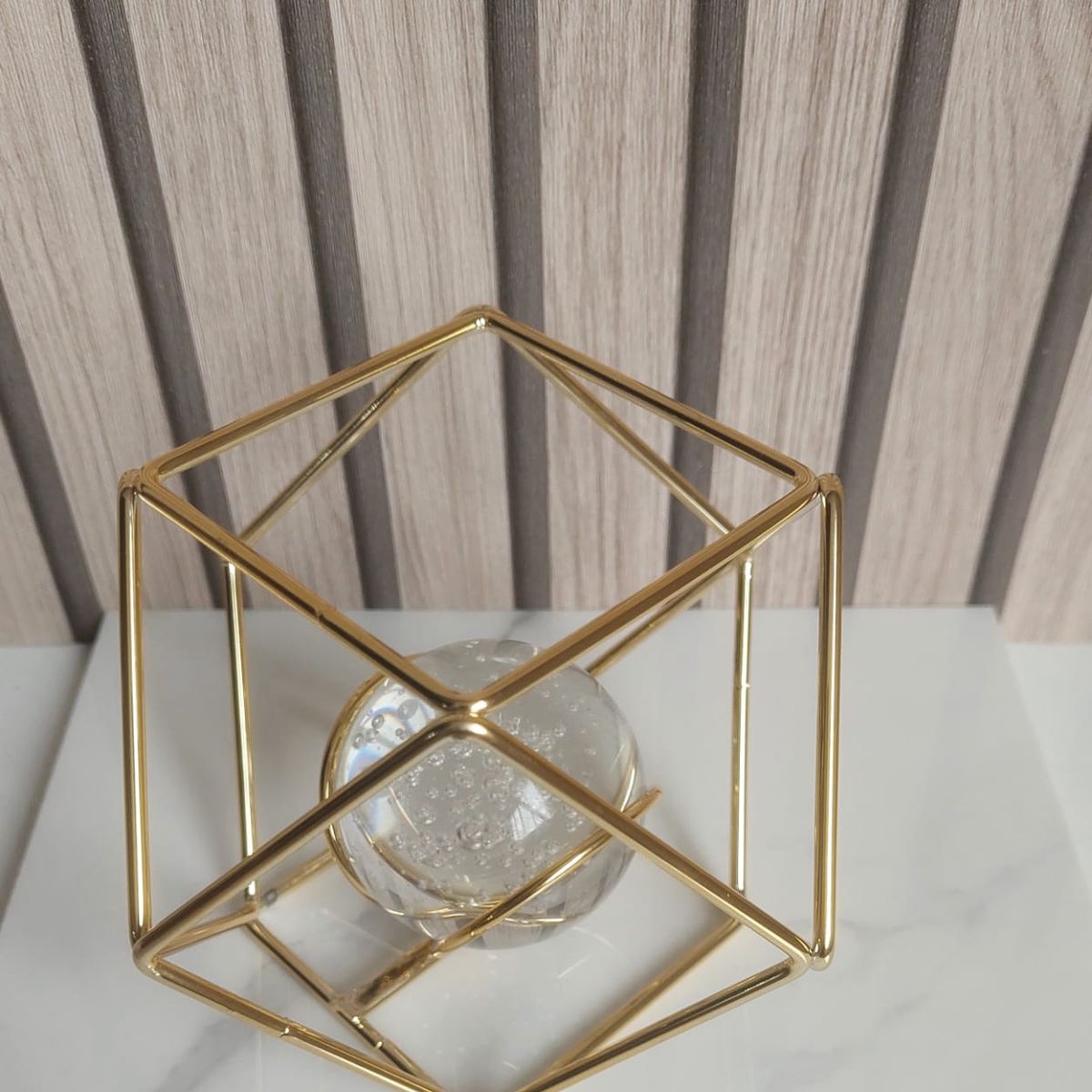 GENERICO - Adorno Figura Geométrica 15x10x15cm