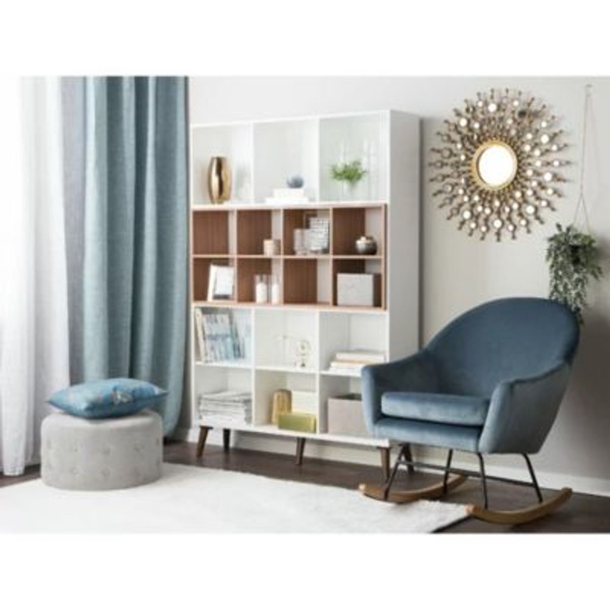 GENERICO - Estante Moderno Mitsuri Blanco R&R MUEBLES