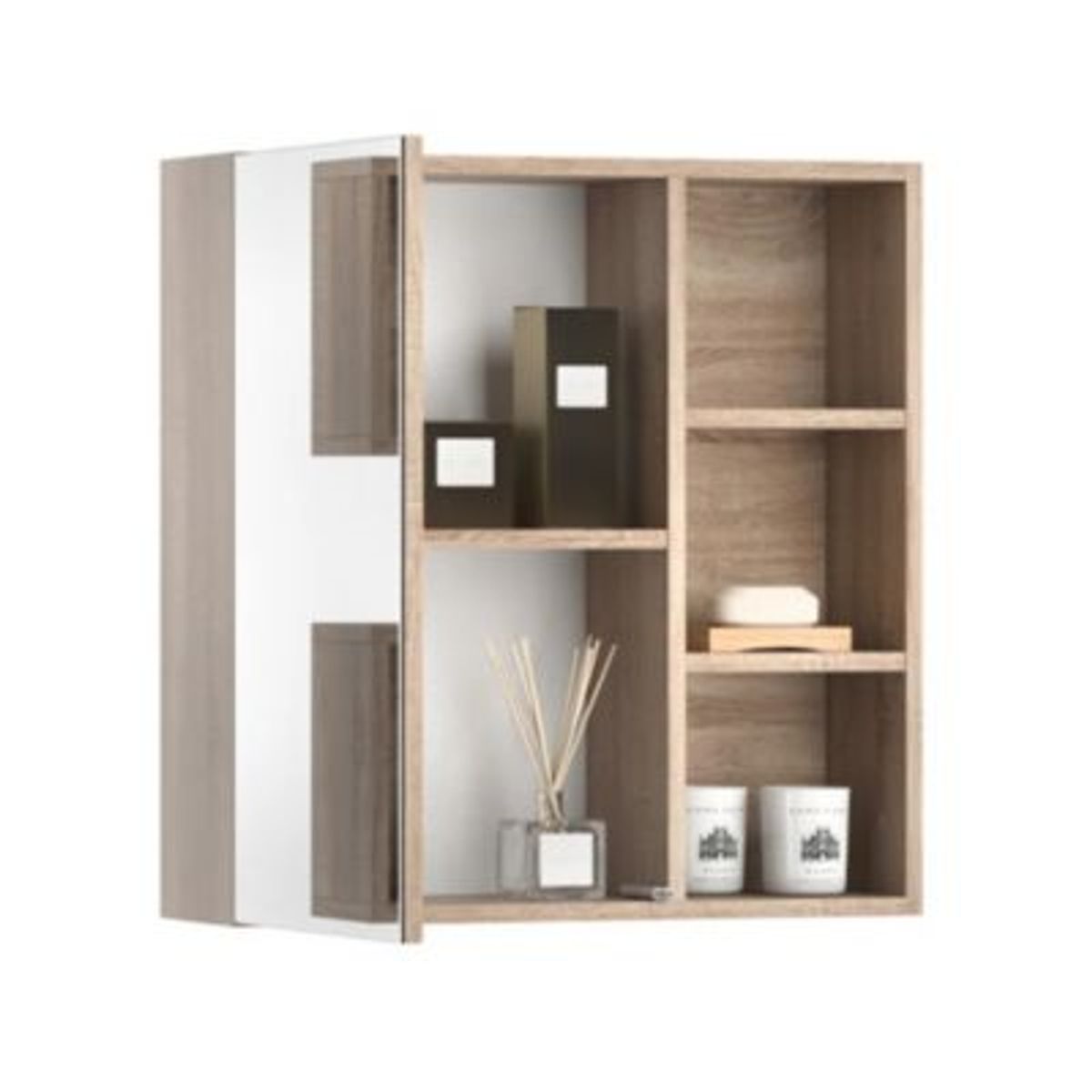 GENERICO - Mueble de Baño con Espejo Tiona Duna R&R MUEBLES