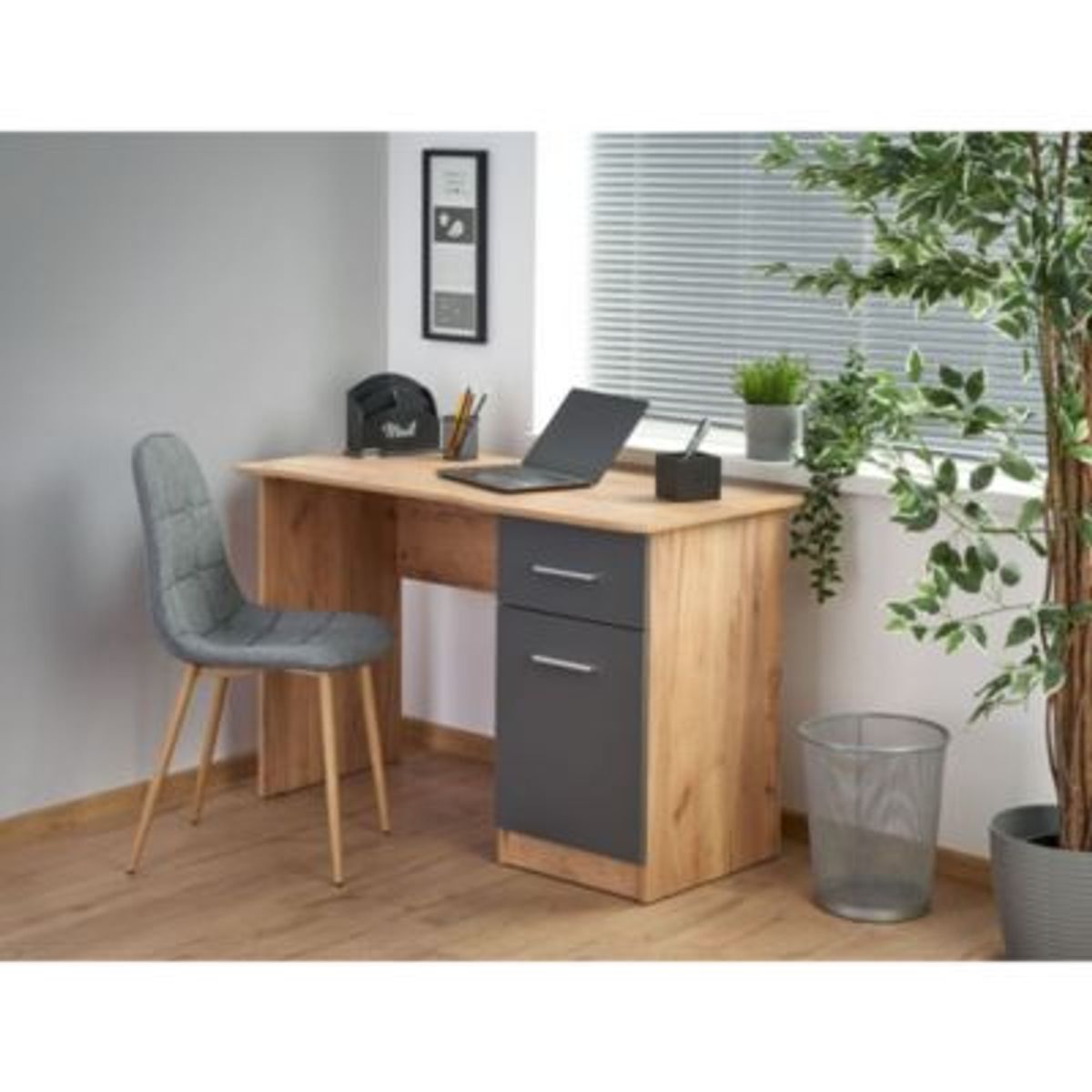 GENERICO - Escritorio Moderno Koenma 1 Cajon 1 Puerta R&R MUEBLES