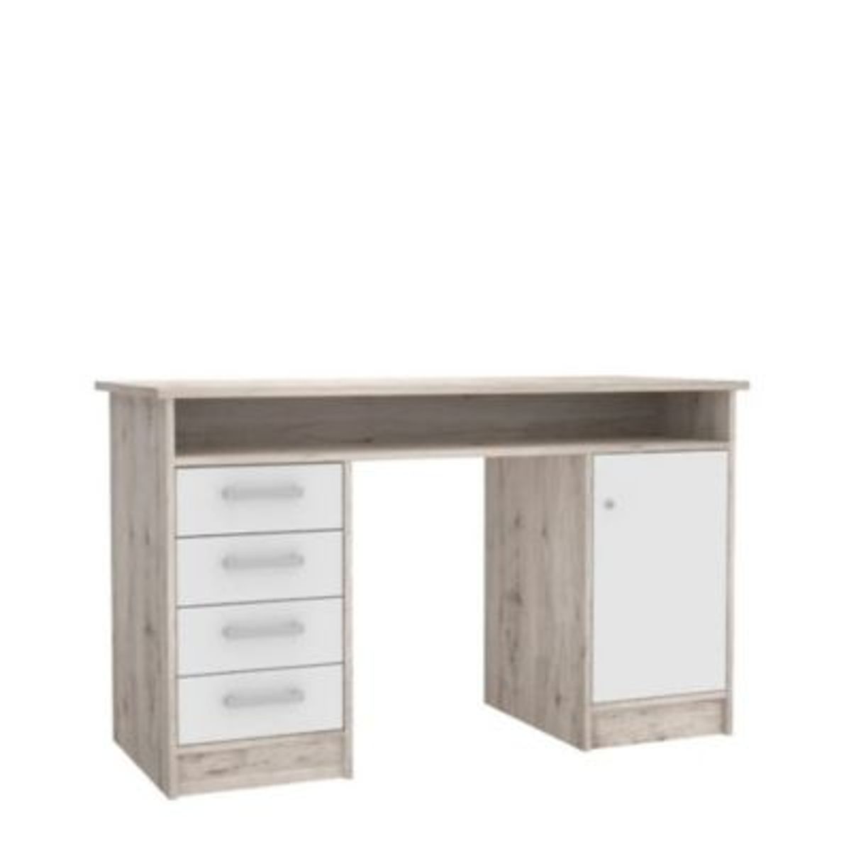 GENERICO - Escritorio Moderno Smettbo 4 cajones 1 puerta R&R MUEBLES