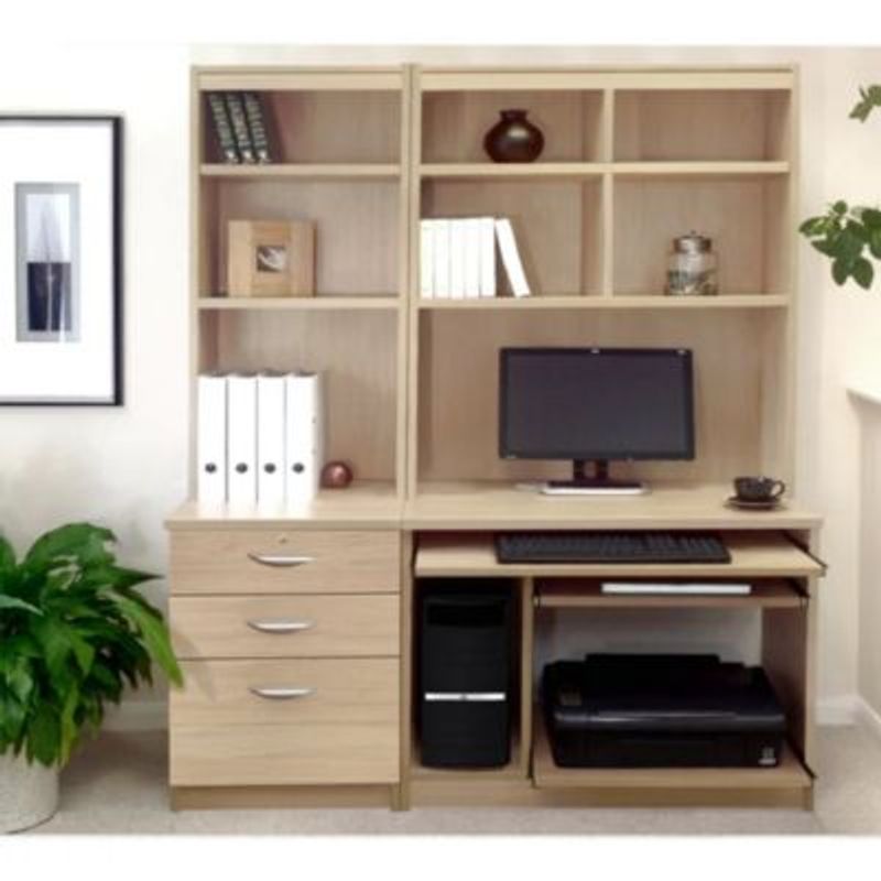 GENERICO - Escritorio Estante Moderno Rokuta Duna R&R MUEBLES