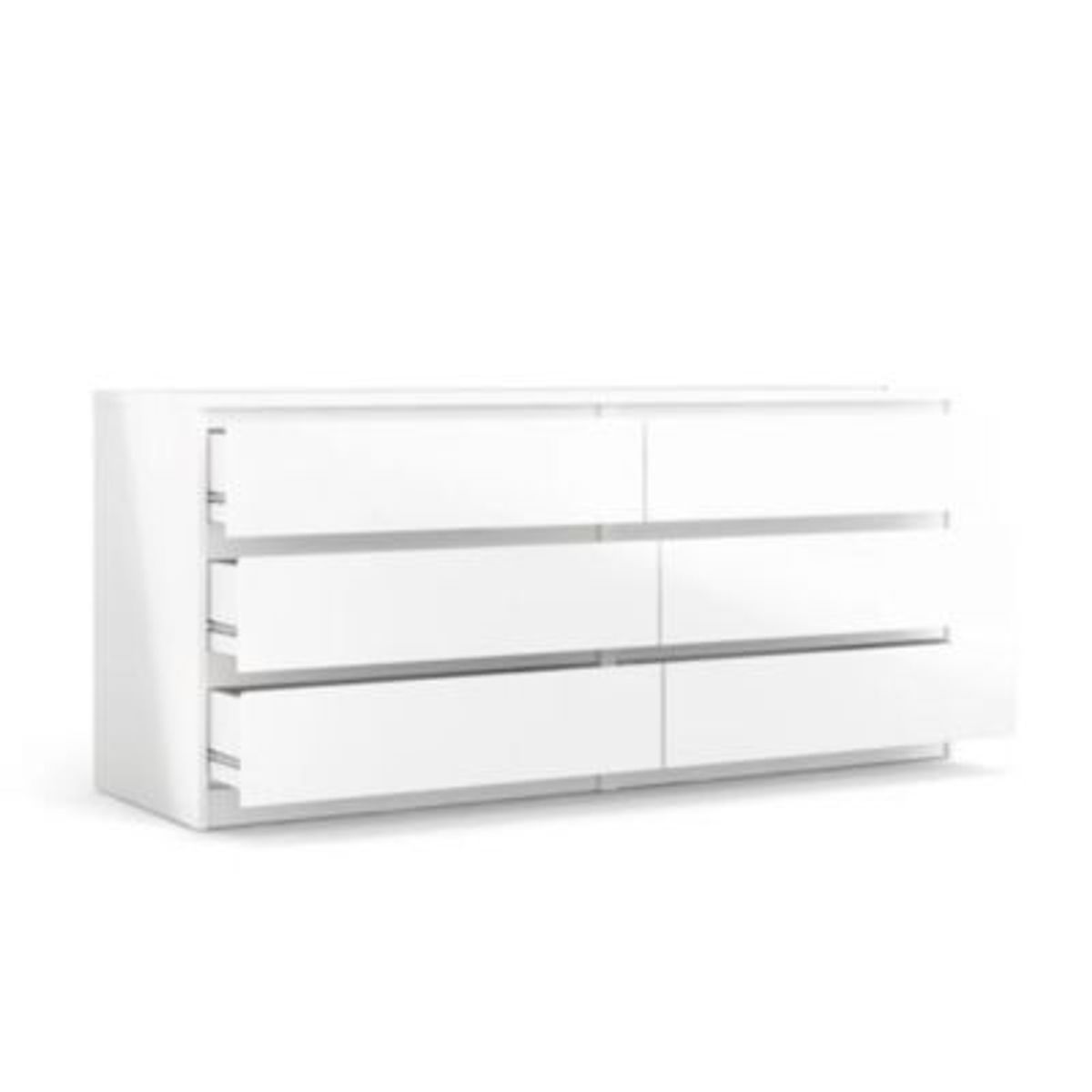 GENERICO - Comoda Moderna Sagara Blanco R&R MUEBLES