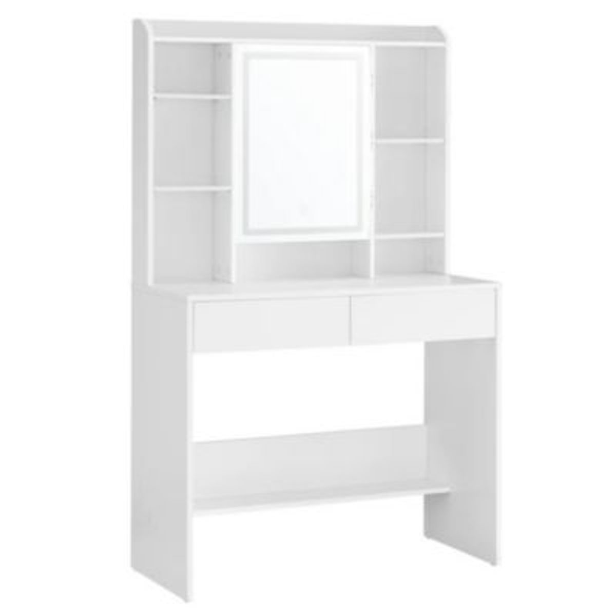R&R MUEBLES - Tocador Moderno Kanta Blanco R&R MUEBLES