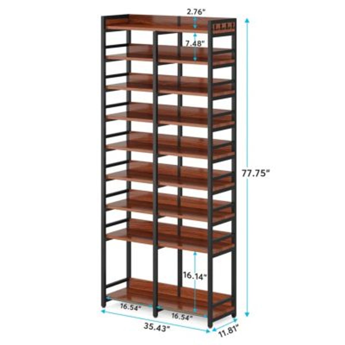 GENERICO - Zapatera Moderna Thalía Marrón R&R MUEBLES