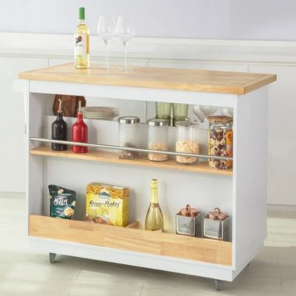 GENERICO - Mueble Auxiliar de Cocina Gyes Blanco R&R MUEBLES